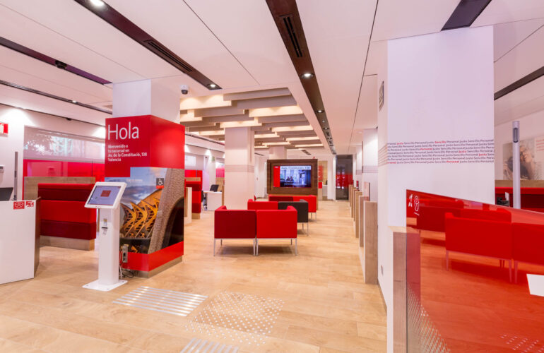 Banco Santander : Inicio obras en Sucursales ARG