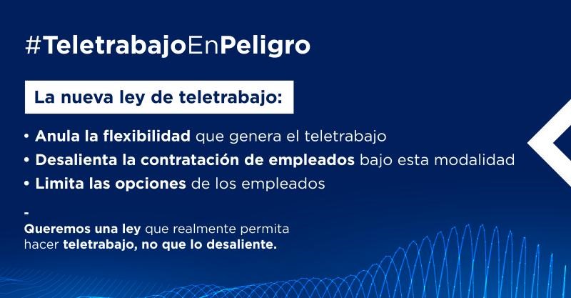 Teletrabajo en peligro